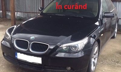 Bun mobil ce urmează a fi valorificat de către ANABI - autoturism BMW 520i